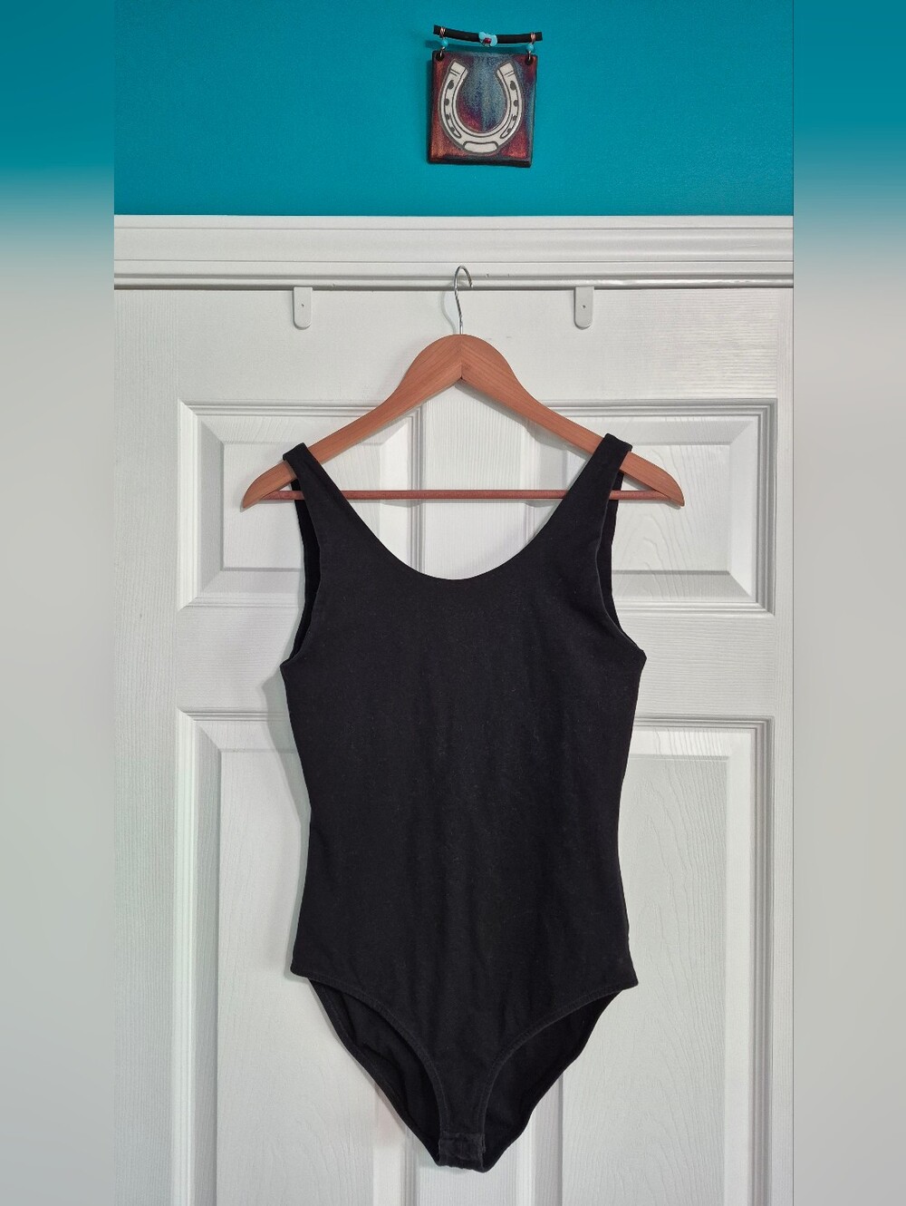 Pact Organic Cotton Scoop Neck Tank Bodysuit - Black 🖤